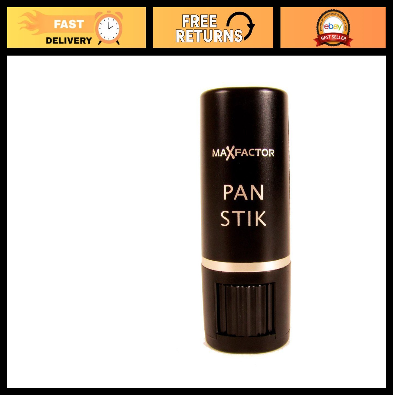 Panstik Foundation 12 True Beige – Full Coverage Makeup Stick (2 Pack)