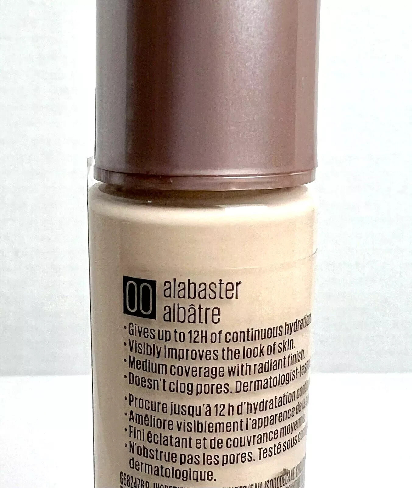 Maybelline Liquid Foundation Alabaster 00 Dream Radiant Hydrating Makeup Beauty