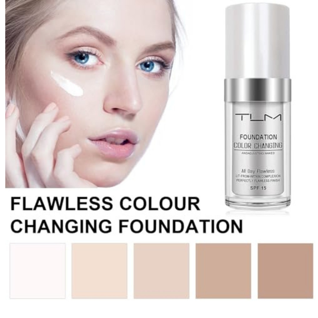 2X TLM Pro Classic Colour Changing Foundation Magic Flawless Concealer Makeup