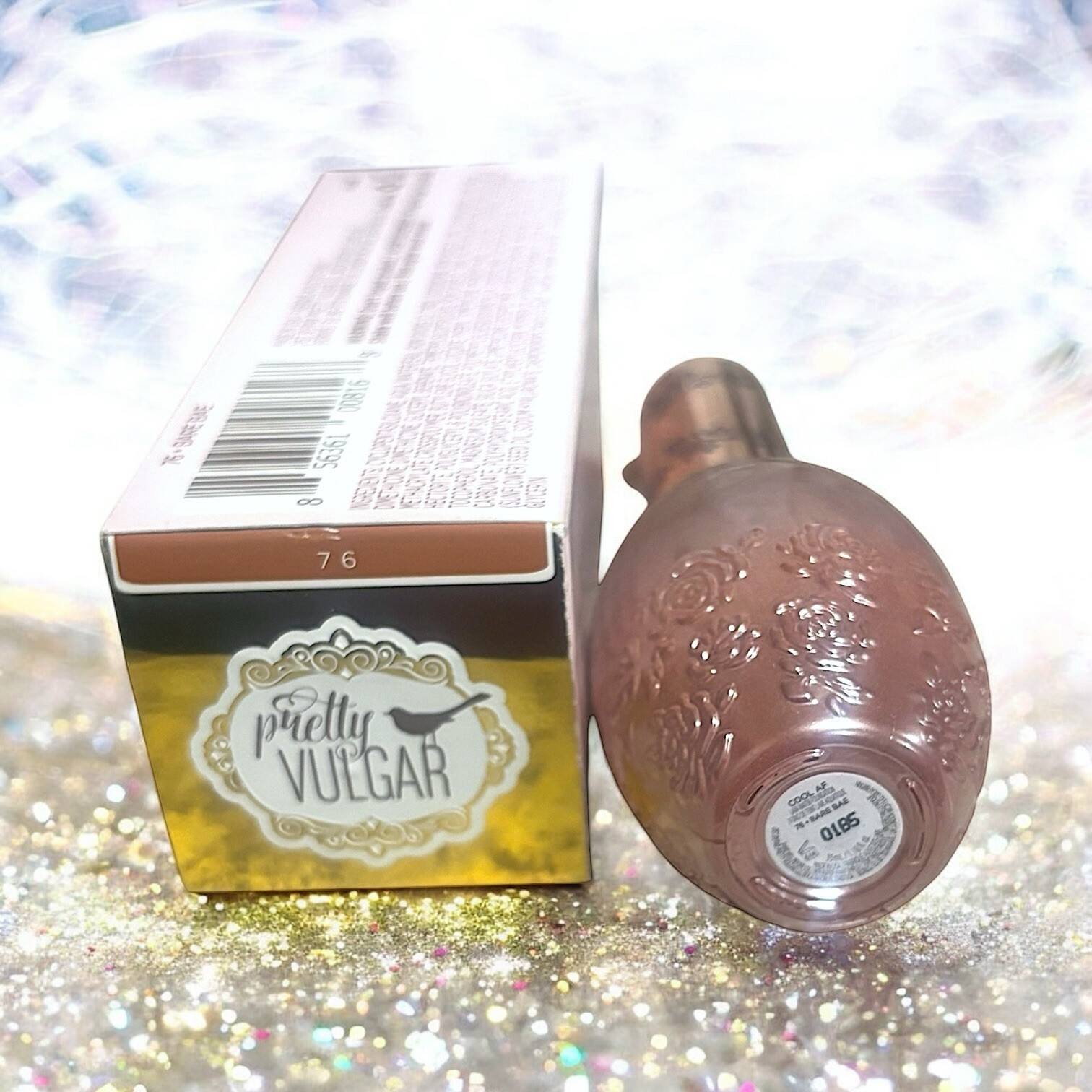 PRETTY VULGAR Cool AF Lava Water Foundation 35 ml in 76 Bare Bae 1.18 fl oz NIB