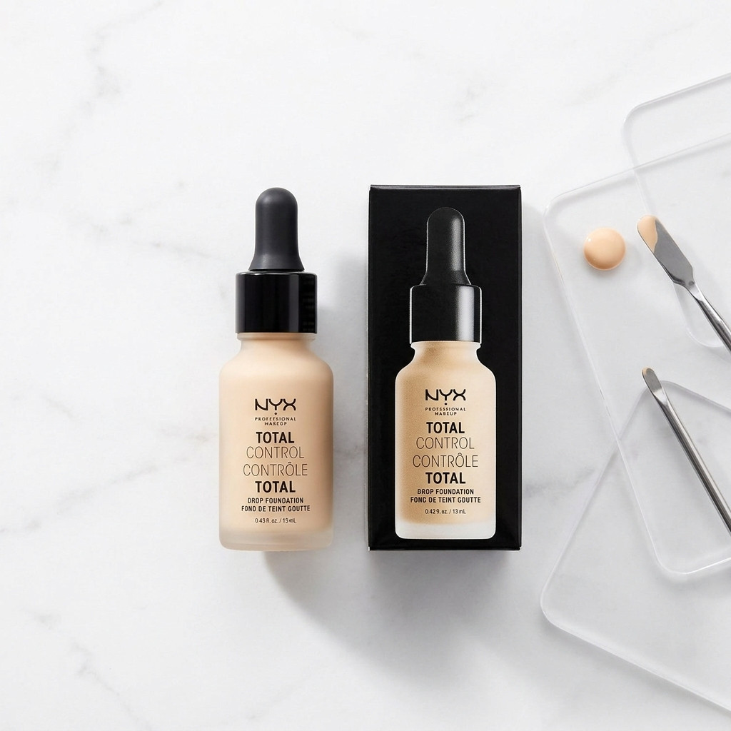 NYX Professional Makeup Total Control Drop Foundation – Natural – 2 Pack