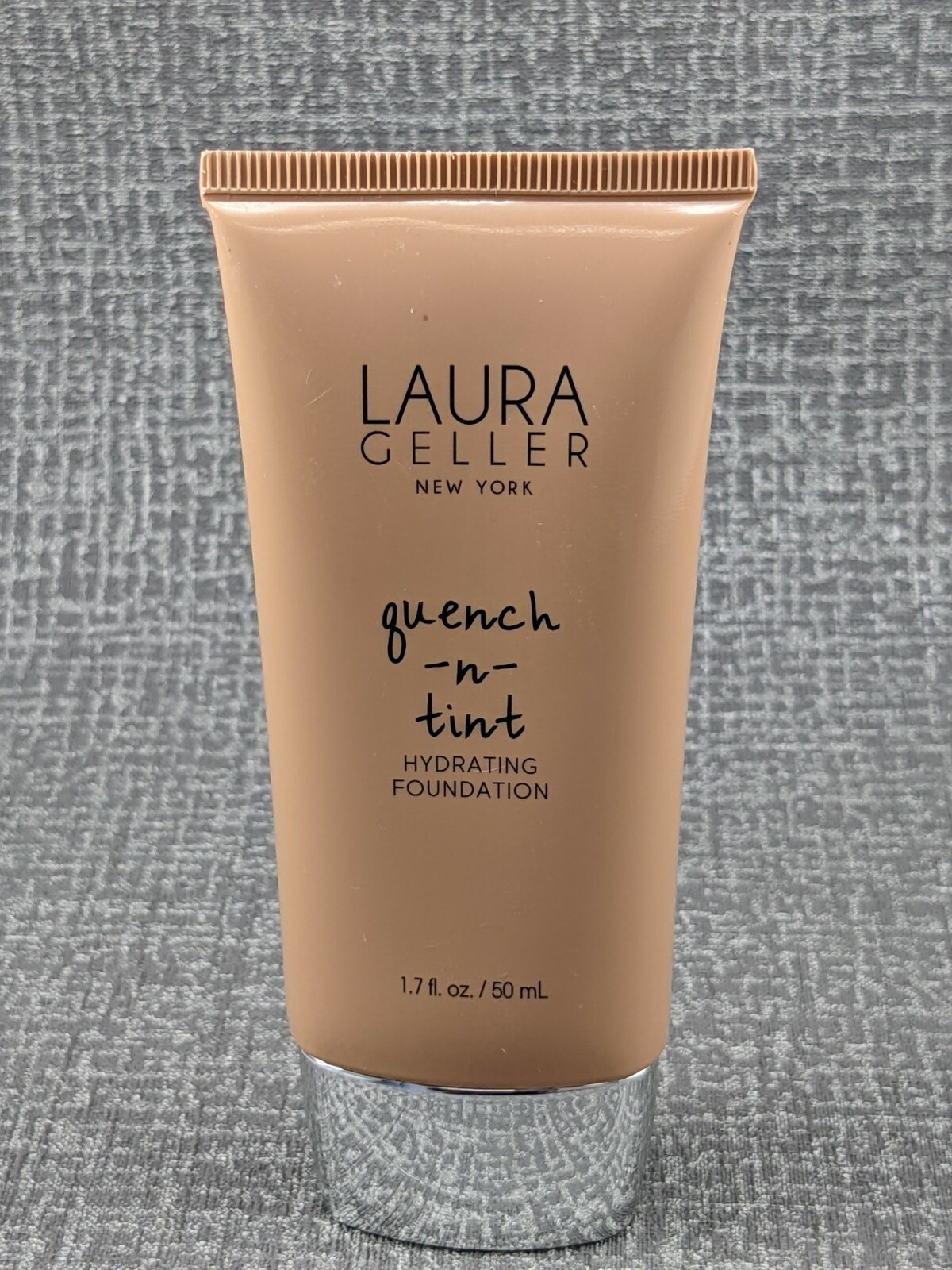 LAURA GELLER NEW YORK Quench-N-Tint Hydrating Foundation, Medium Deep, 1.7 Fl Oz