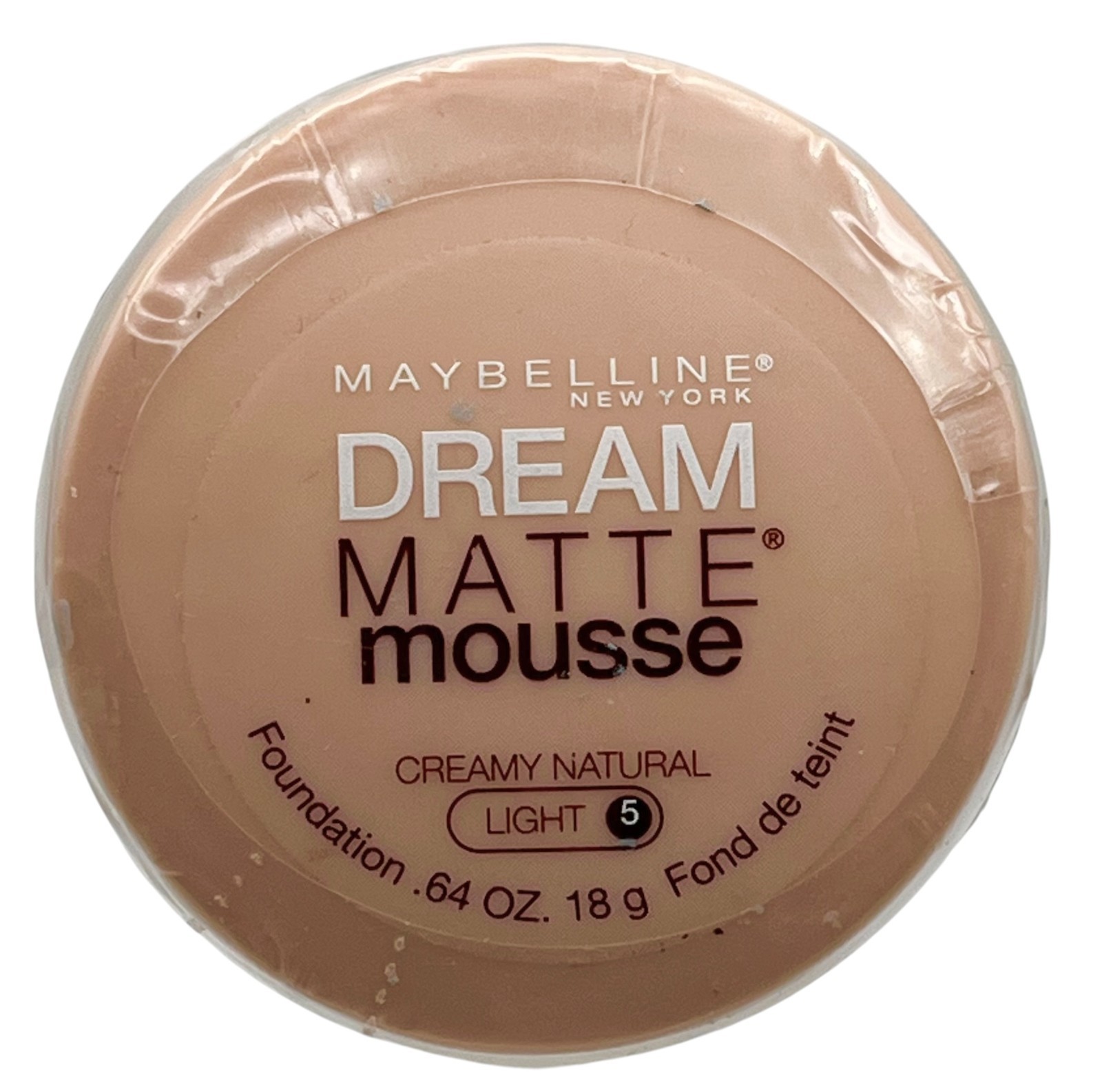 Maybelline Dream Matte Mousse Creamy Natural Light 5 Sealed ***READ
