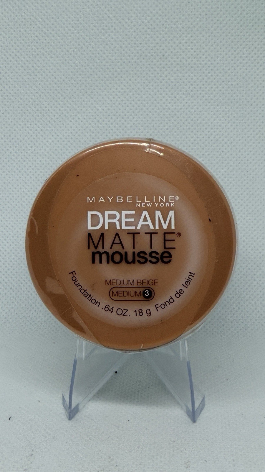 Discontinued Maybelline Dream Matte Mousse Medium Beige Medium 3 Sealed New!