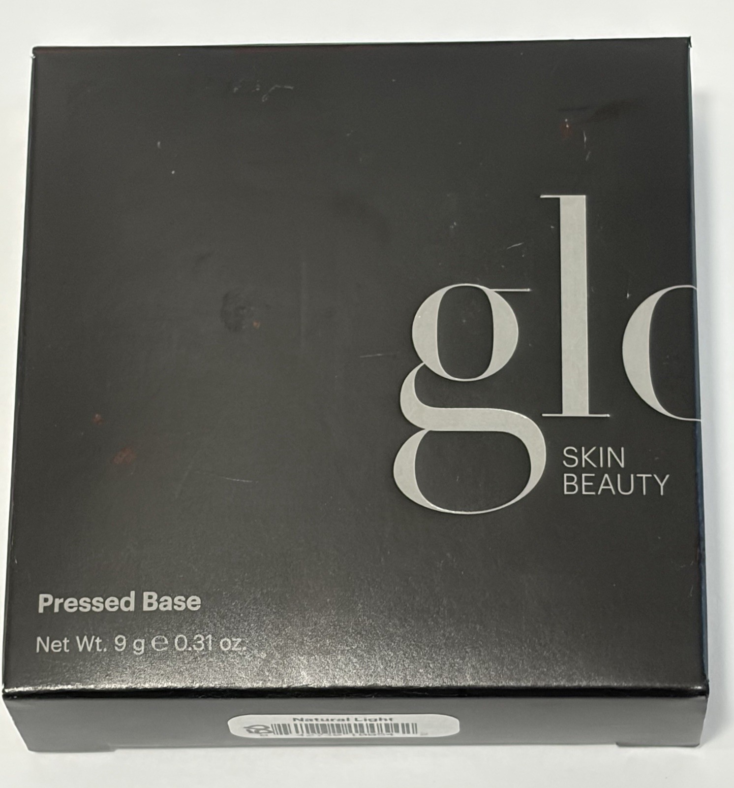 Glo Skin Beauty Pressed Base Foundation Natural Light 9g/.31 oz. New In Box
