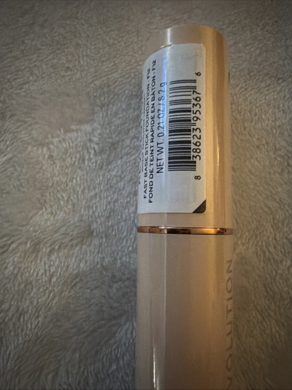Makeup Revolution Fast Base Stick Foundation F12 NEW SEALED