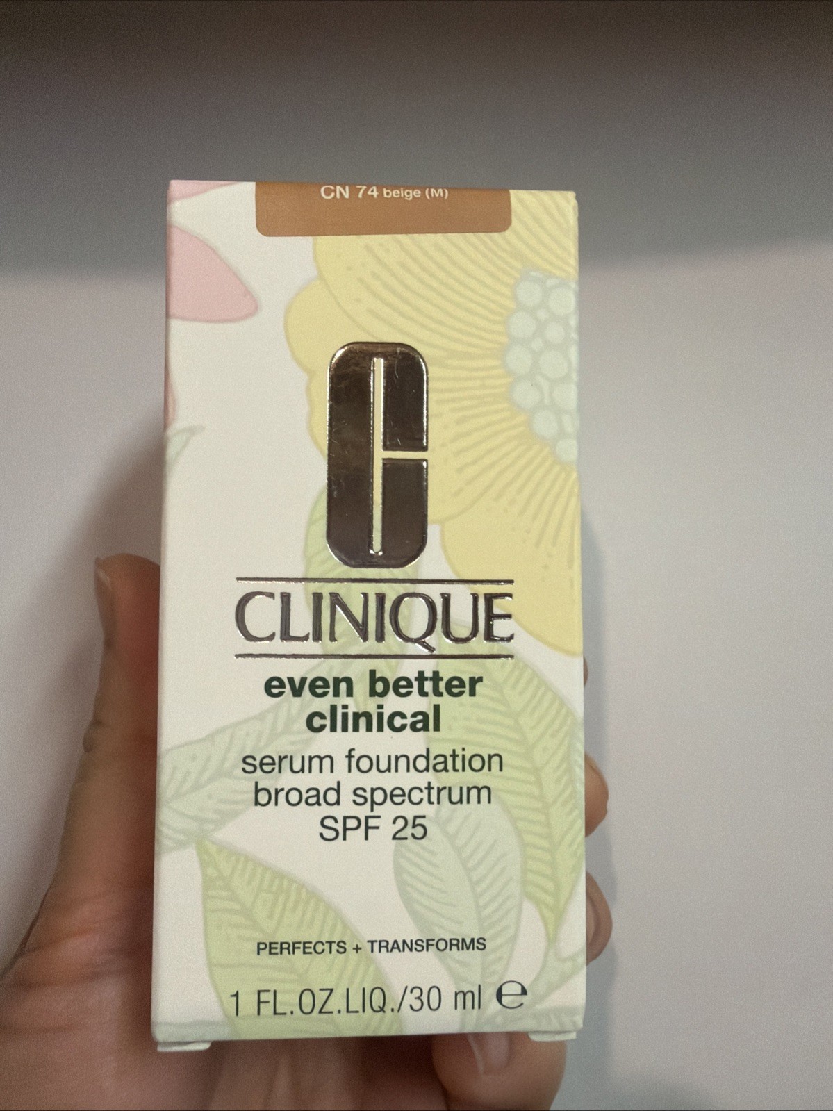 Clinique Even Better Clinical SPF 25 Serum Foundation – CN74 Beige – 30ml