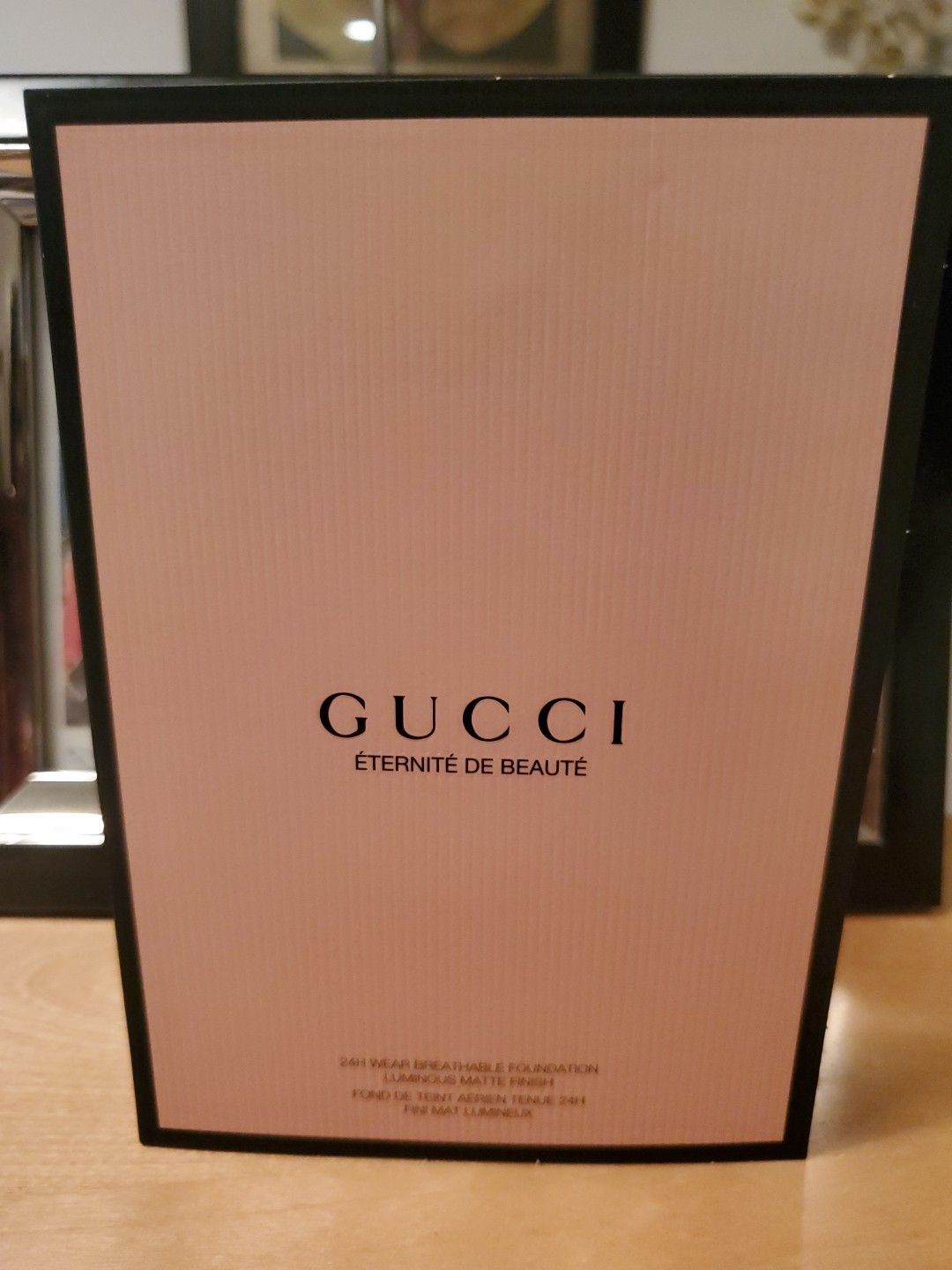Gucci Eternite De Beaute 24H Wear Breathable Foundation 5-Color Sample Pack…