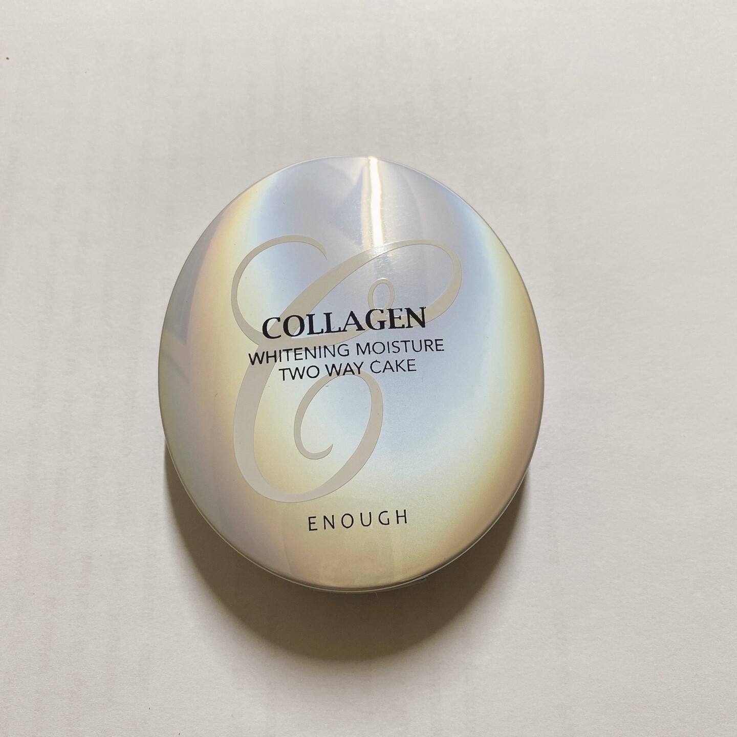 Enough Collagen Whitening Moisture Two Way Cake SPF28 Original+Refill, Tracking