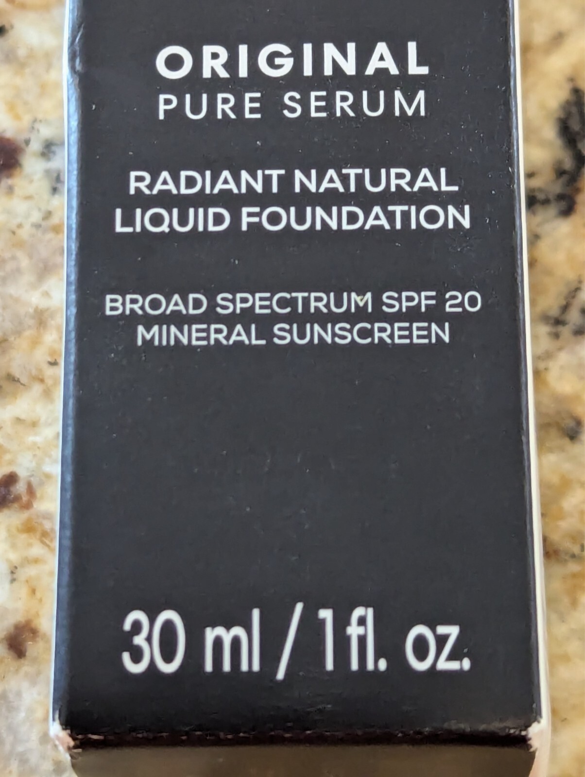 BareMinerals Pure Serum Liquid Foundation SPF20 1.5 Fair Cool 1 fl oz exp: 11/25