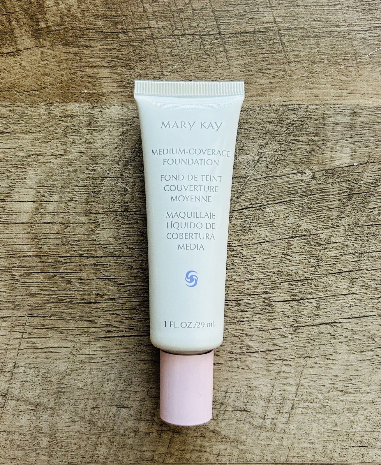 Mary Kay Medium-Coverage Foundation Beige 400 357000 1oz New – Pink Cap NWOB
