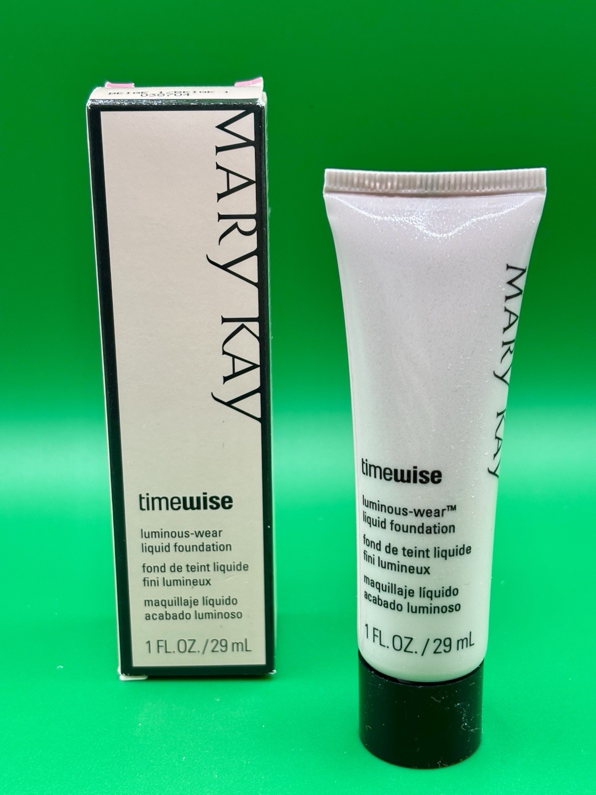 Mary Kay Timewise Luminous Wear Liquid Foundation Beige 1 #038704 ~ Norm/Dry NIB