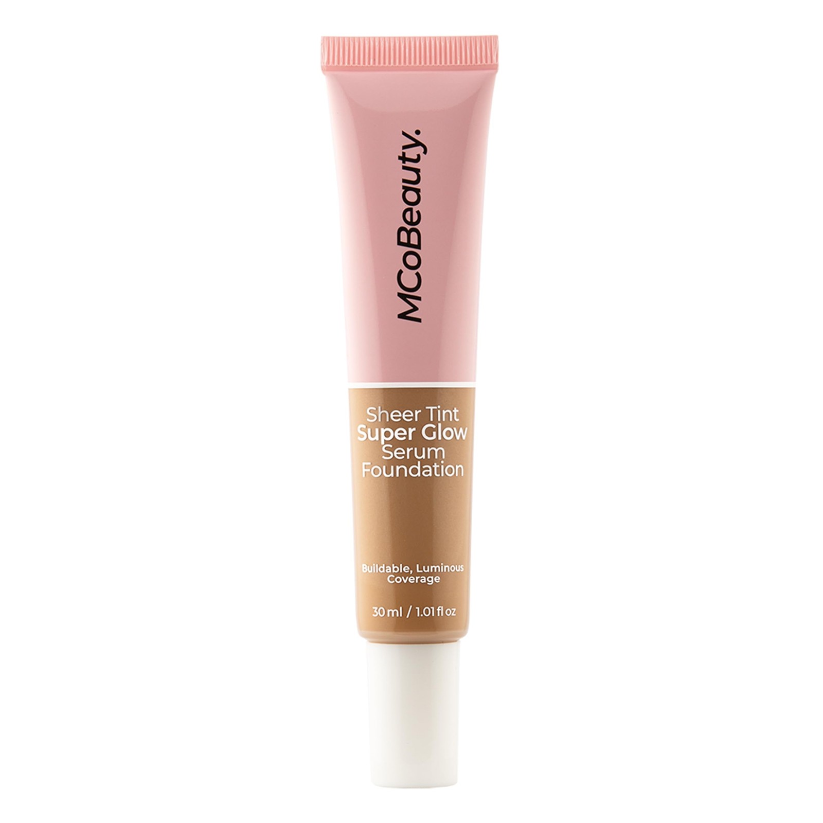 MCoBeauty Super Glow Sheer TINT Serum Foundation 3-4, Light Medium