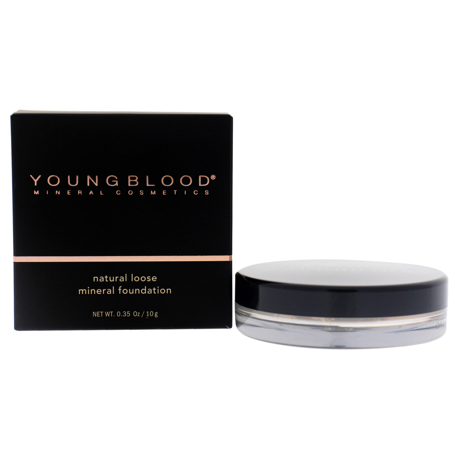 Natural Loose Mineral Foundation – Cool Beige by Youngblood for Women – 0.35 oz