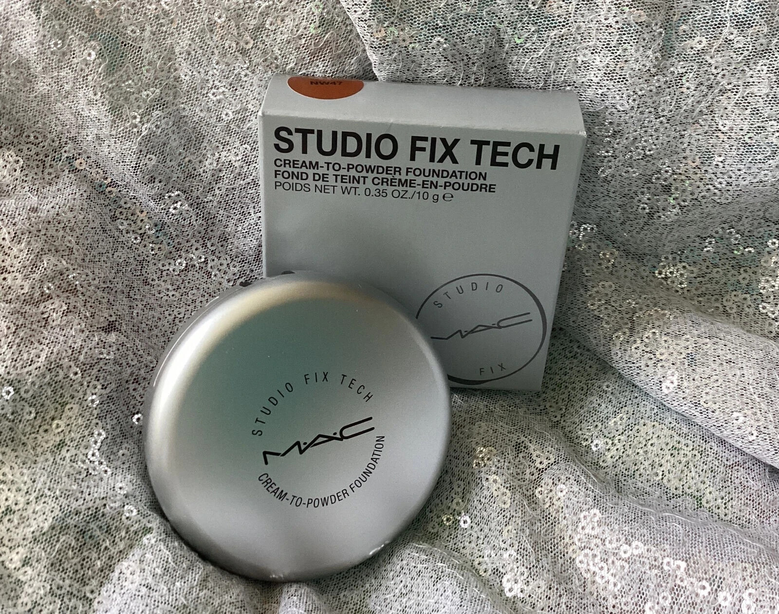 4-pack MAC Studio Fix Tech Cream to Powder Foundation NW50 New