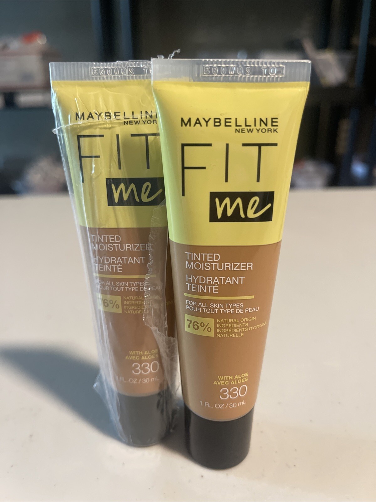 Lot of (2) Maybelline Fit Me Tinted Moisturizers 1 fl oz each YOU CHOOSE Color