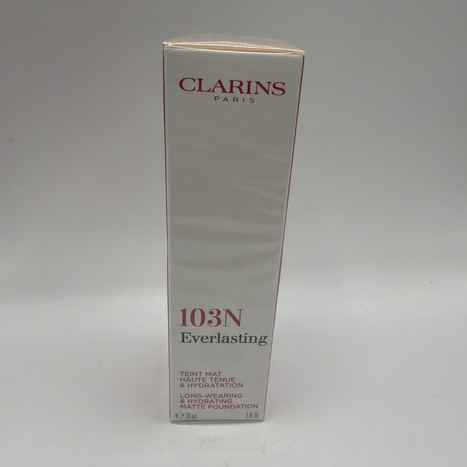 Clarins Everlasting Long Wearing & Hydrating Matte Foundation 30ml 103N Sealed