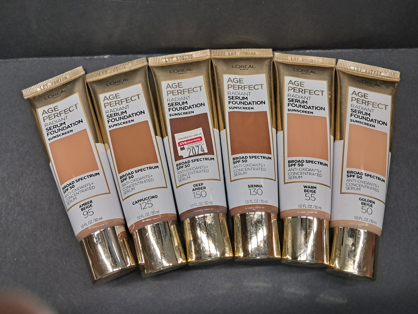 L’oreal Age Perfect Radiant Serum Foundation SPF50 1fl.oz PICK SHADE NEW (D1)