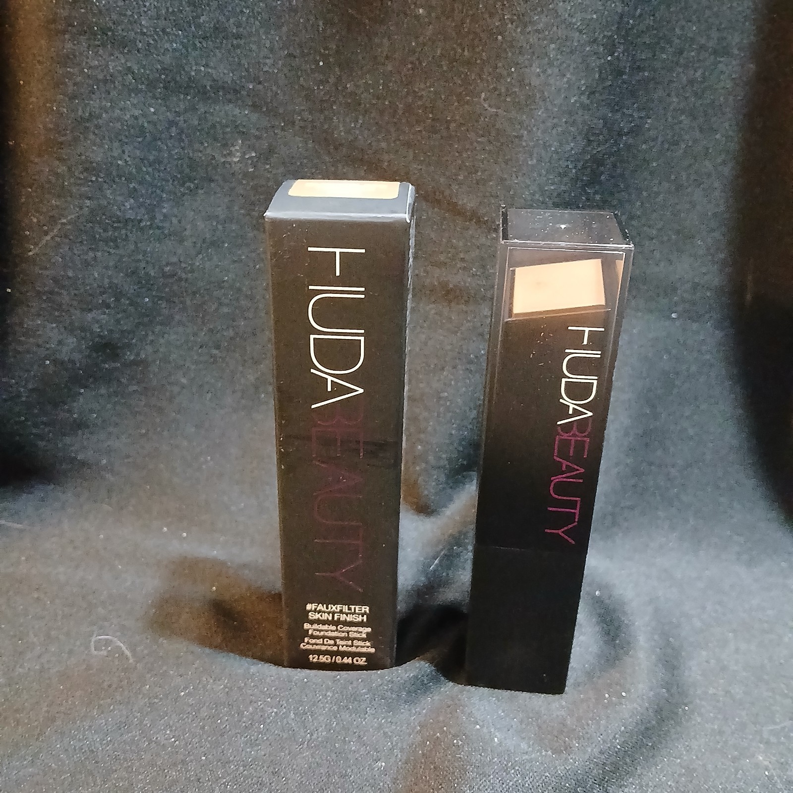 Huda Beauty Fauxfilter Skin Finish Foundation 540G Chocolate Truffle .44 oz