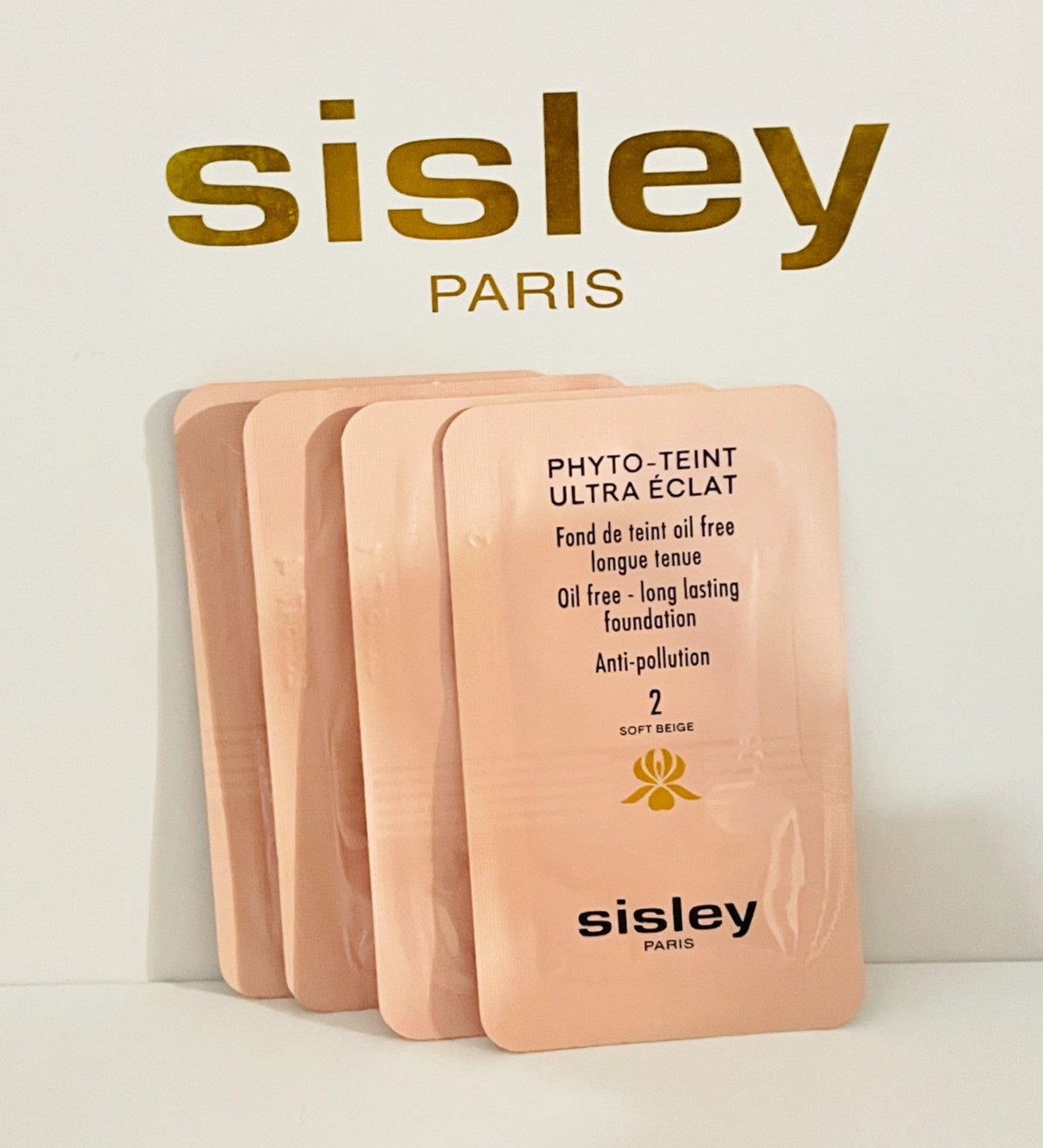 Sisley Phyto-Teint Ultra Each Sample 1,5 x 7= 10.5 ml Choose Your Color