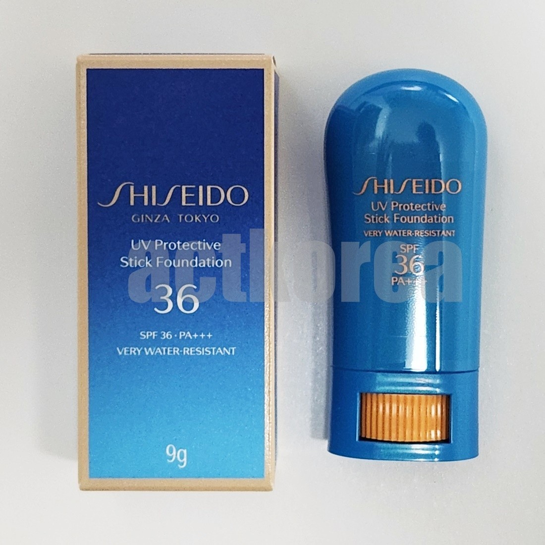 SHISEIDO UV Protective Stick Foundation 9g 4 Color SPF36 PA+++ Waterproof