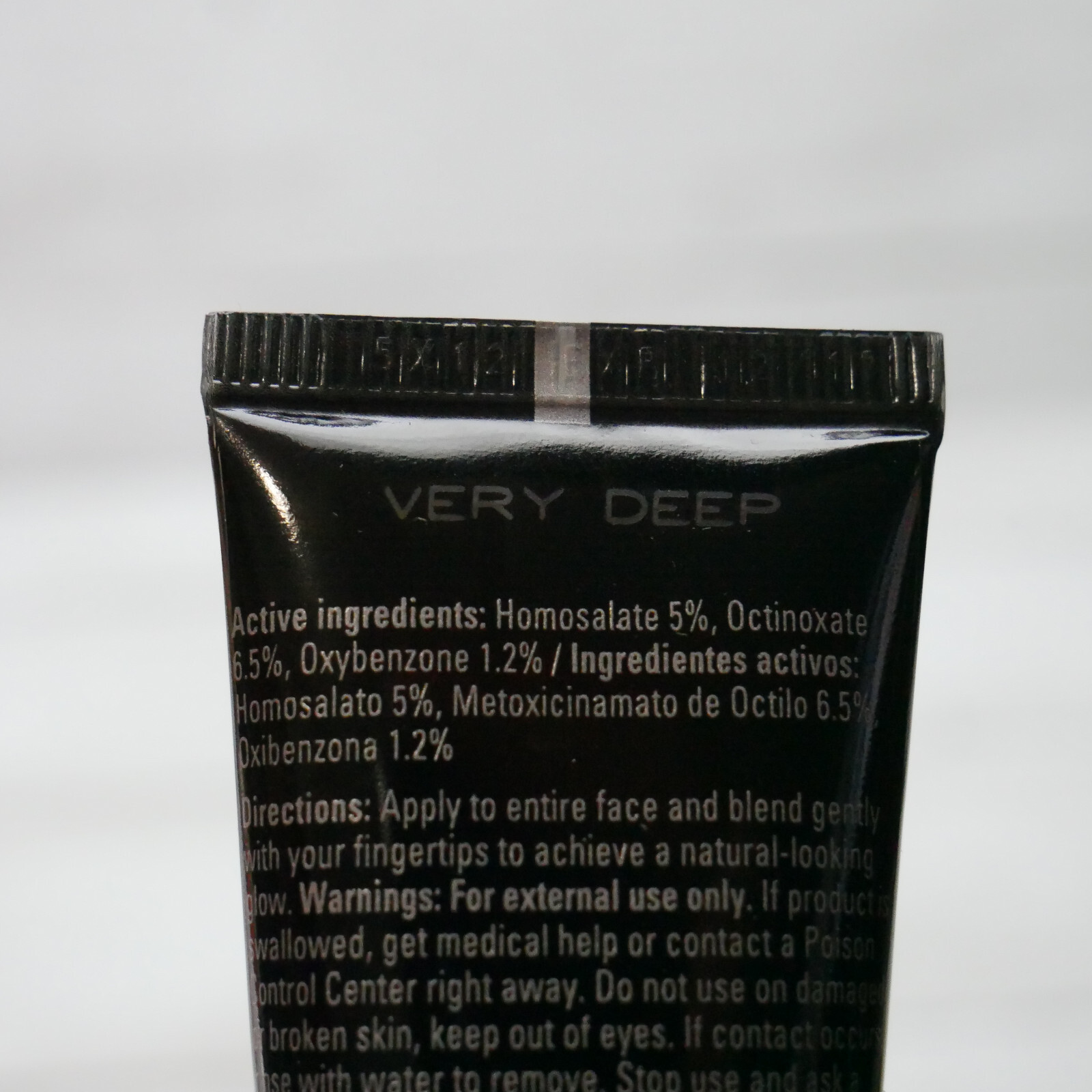 Mary Kay CC Cream Sunscreen Broad Spectrum SPF 15 Very Deep 1 FL OZ #086620 READ