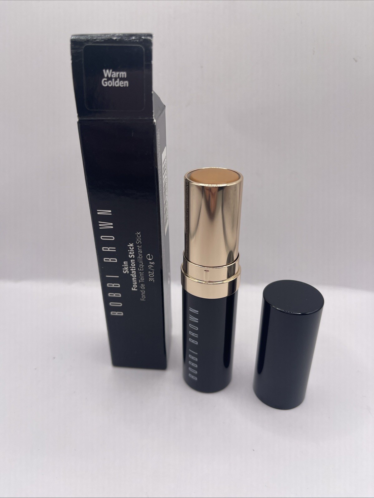 Bobbi Brown Skin Foundation Stick WARM GOLDEN – Size 0.31 Oz. / 9 g New