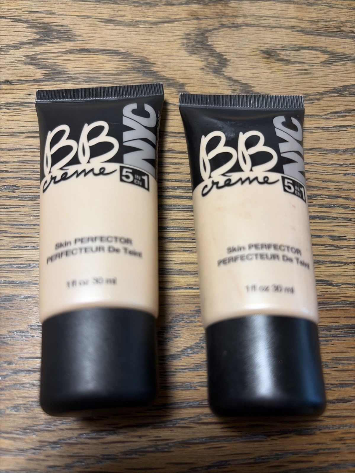 2 NYC Makeup BB Creme 5 in 1 Foundation Skin Perfector #02 Medium Dúo Pack. NEW