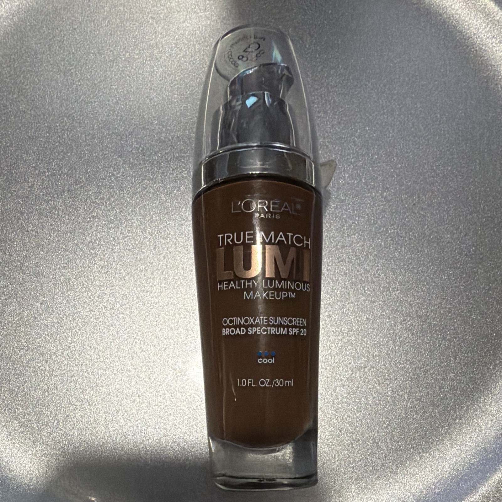 L’Oréal Paris True Match Lumi Liquid Foundation Luminous SPF 20 C7-8 Cocoa 1oz