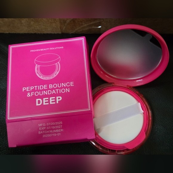 Peptide Bounce Foundation Balm Skincare Makeup Base Full Size Hydrating 0.7 1