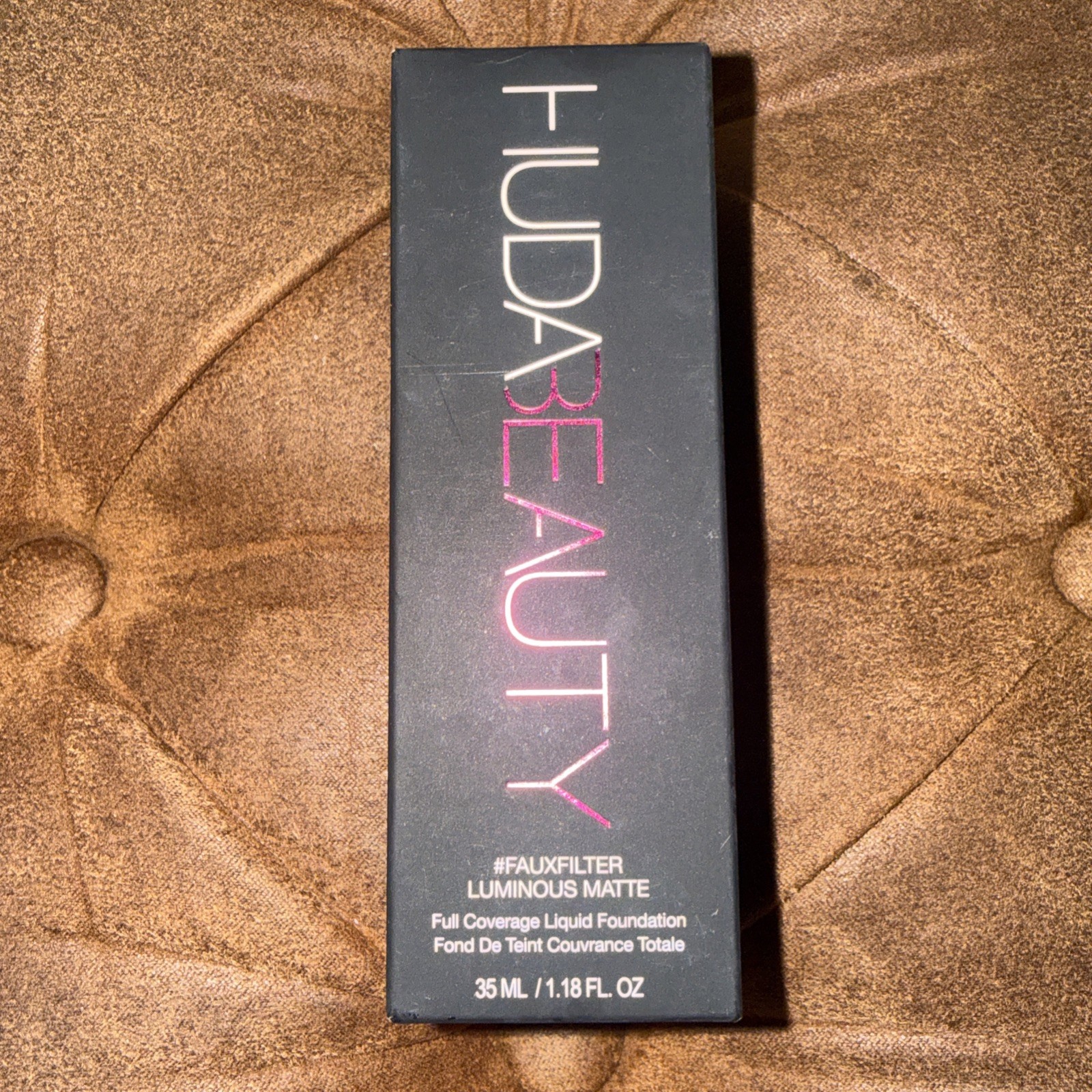 Huda Beauty FauxFilter Luminous Matte Liquid Foundation ~ TOASTED COCONUT 240N