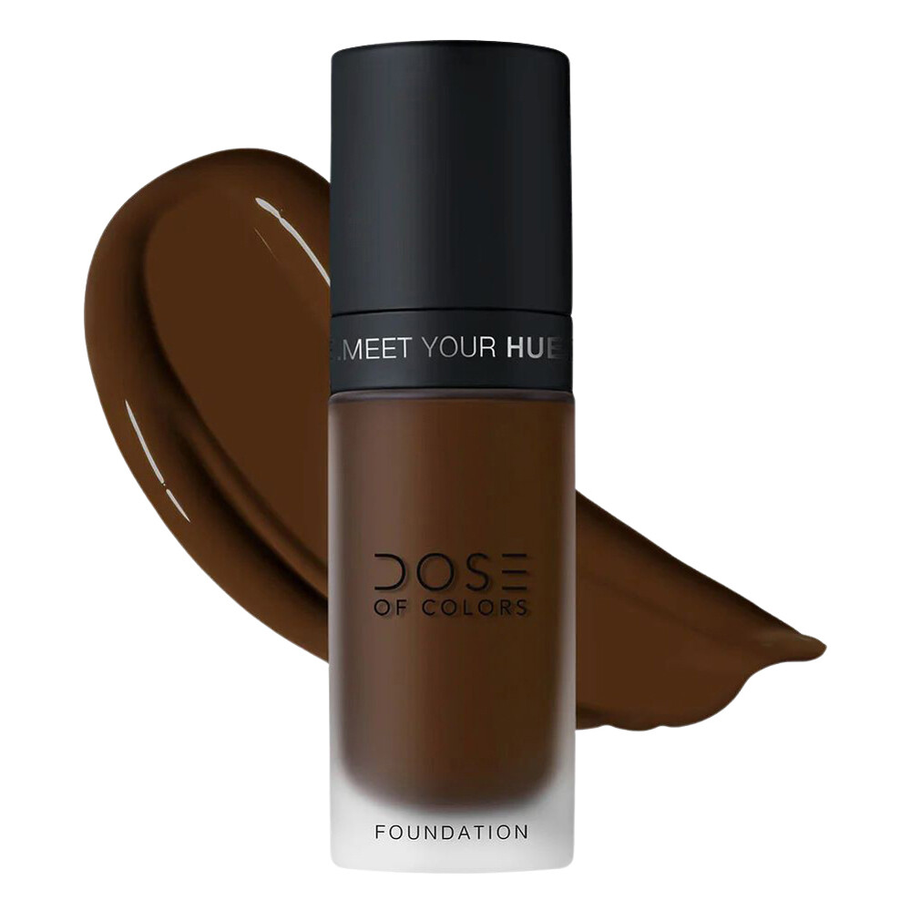 Dose of Colors Foundation – Meet Your Hue # 138 Deep With Cool Neutral Undertone