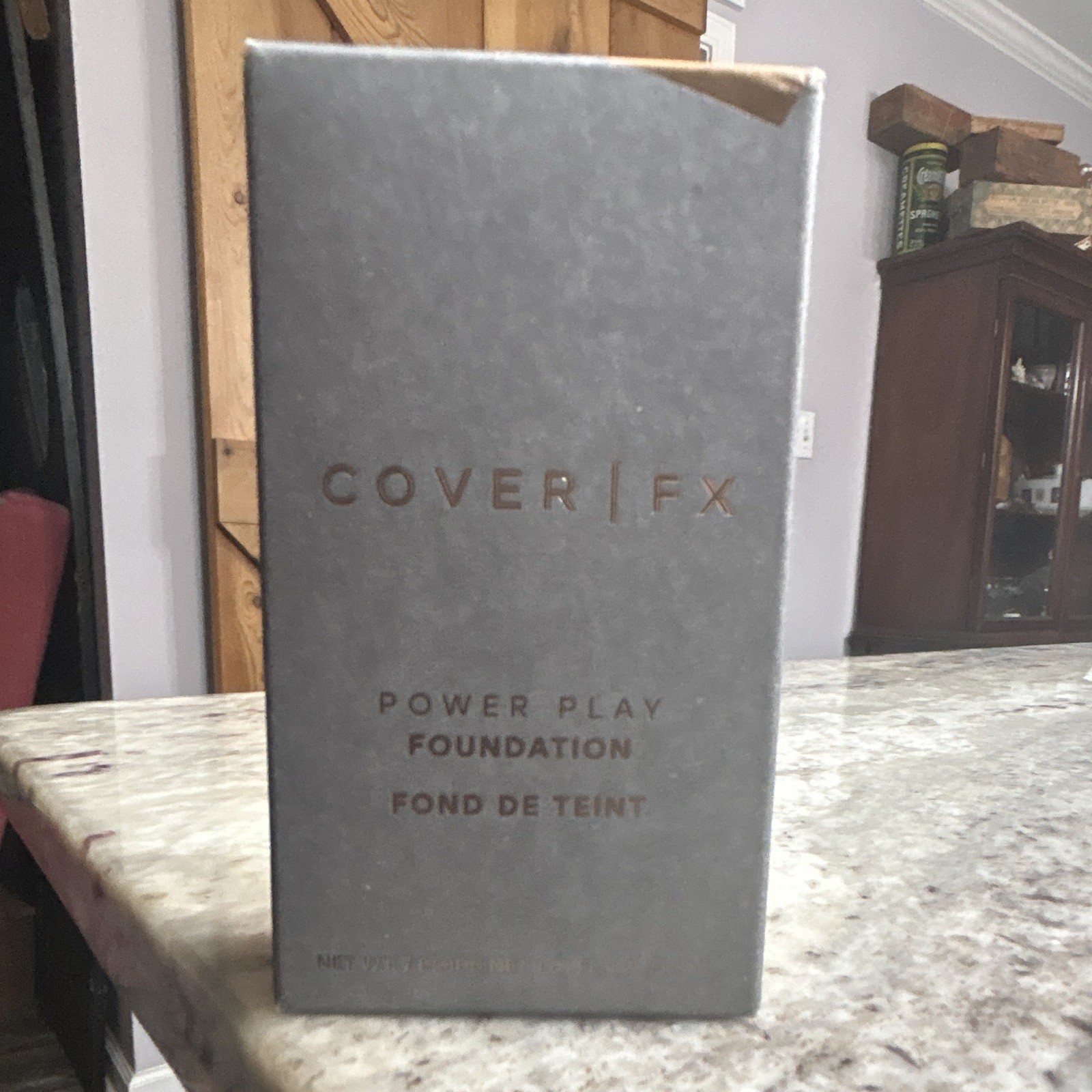 COVER FX Power Play Liquid Foundation Shade M4 1.18 fl oz / 35 mL