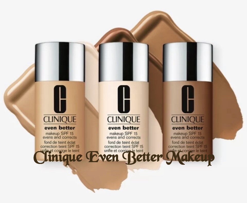Clinique Even Better Makeup, SPF 15, Choose Shade, NIB, Exp 2024/2025