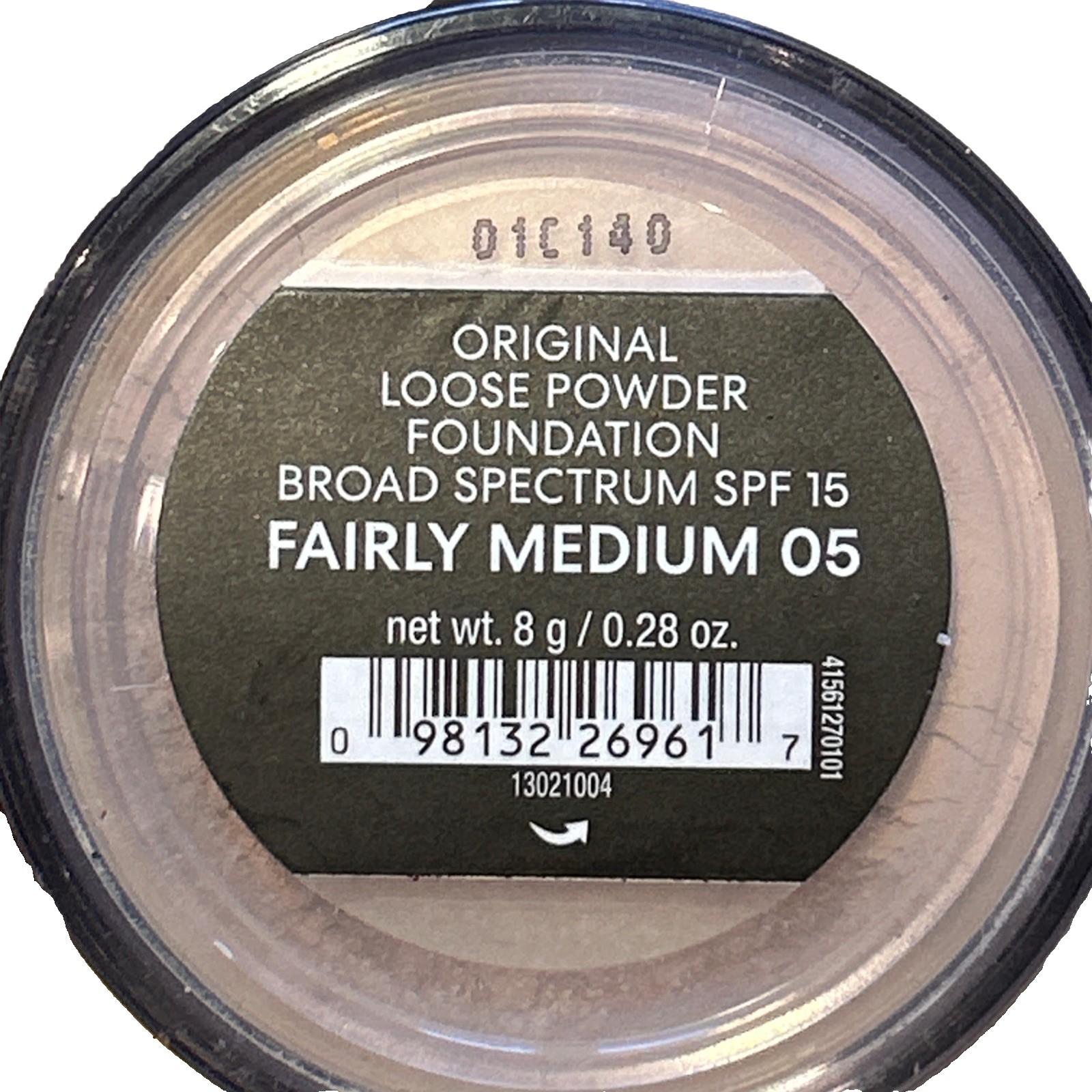 (3) bareMinerals Original Powder Foundation SPF 15 .28oz/Fairly Medium 05