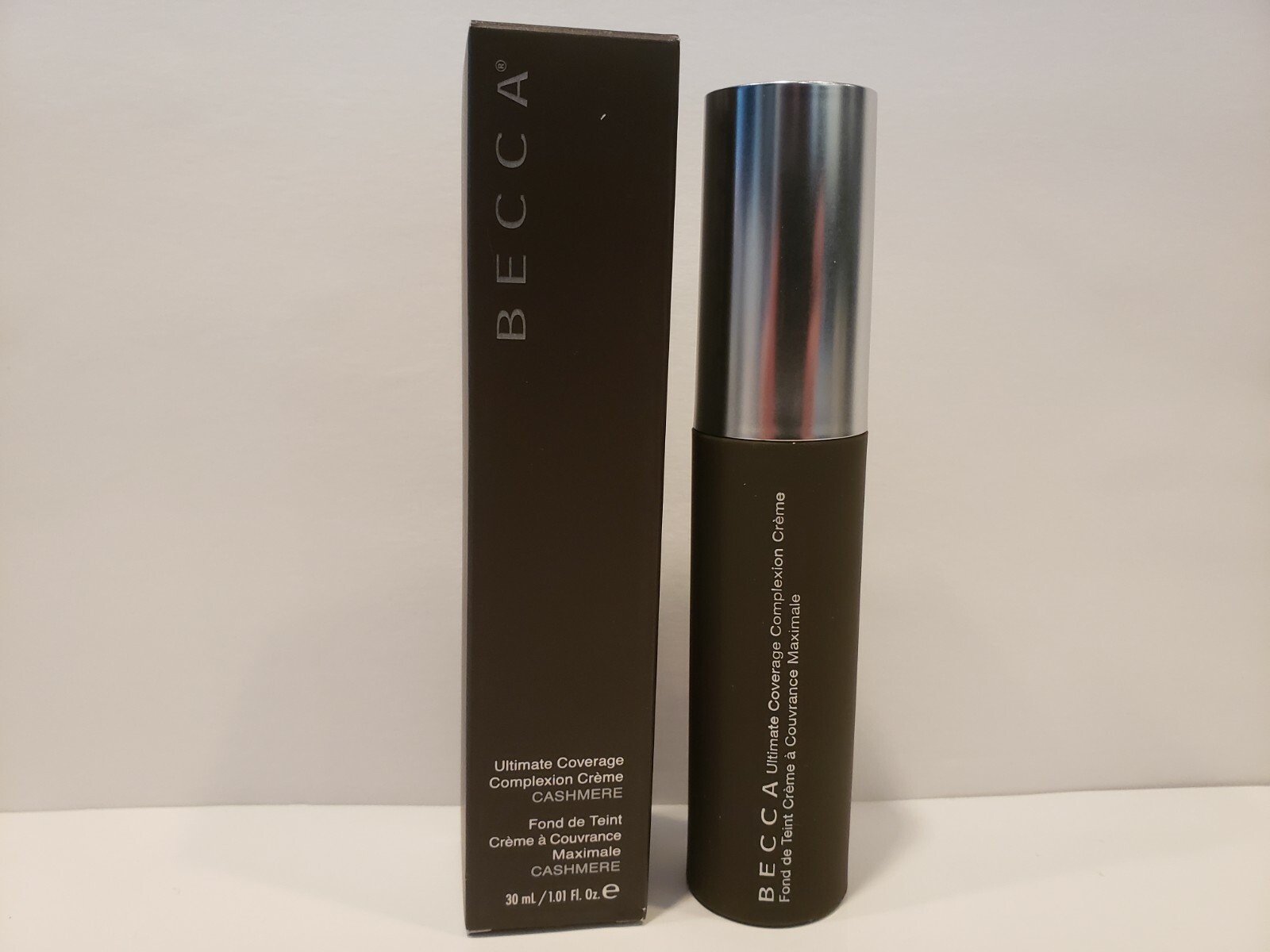 Becca- Ultimate Coverage Complexion Creme Foundation – Cashmere- 1.01 Fl Oz -NIB