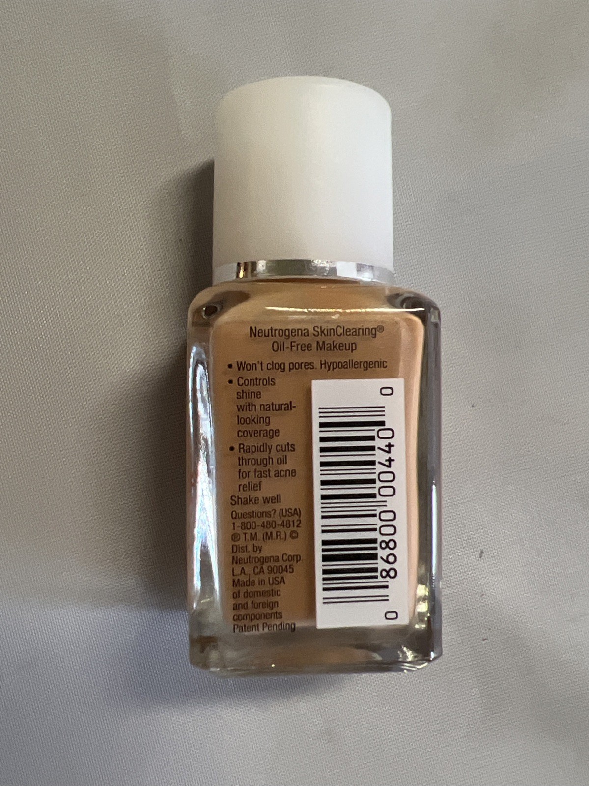 Neutrogena SkinClearing MicroClear Technology, 120 Tan 1 fl oz NOS