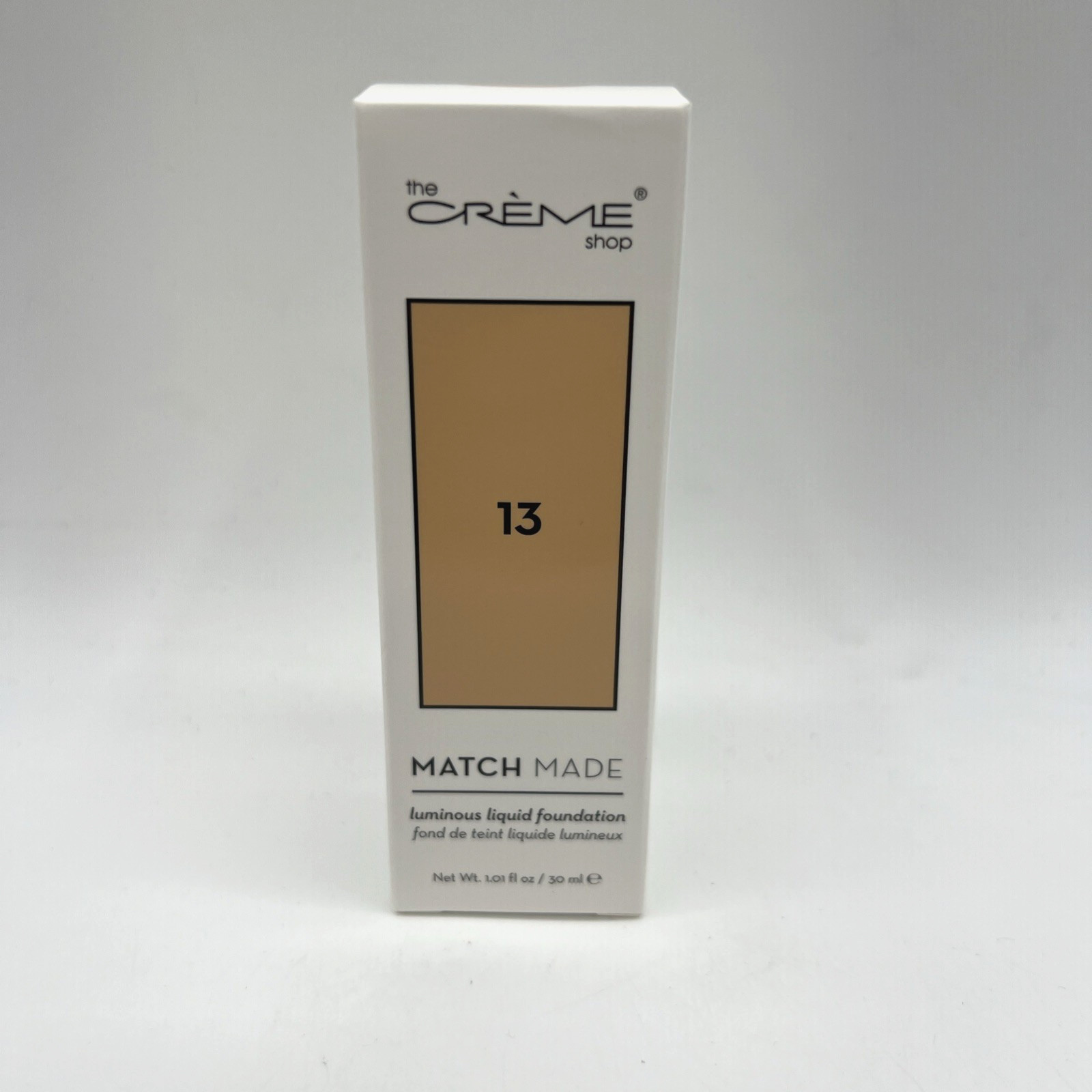 The Creme Shop Match Made Luminous Liquid Foundation #13 1 Pack