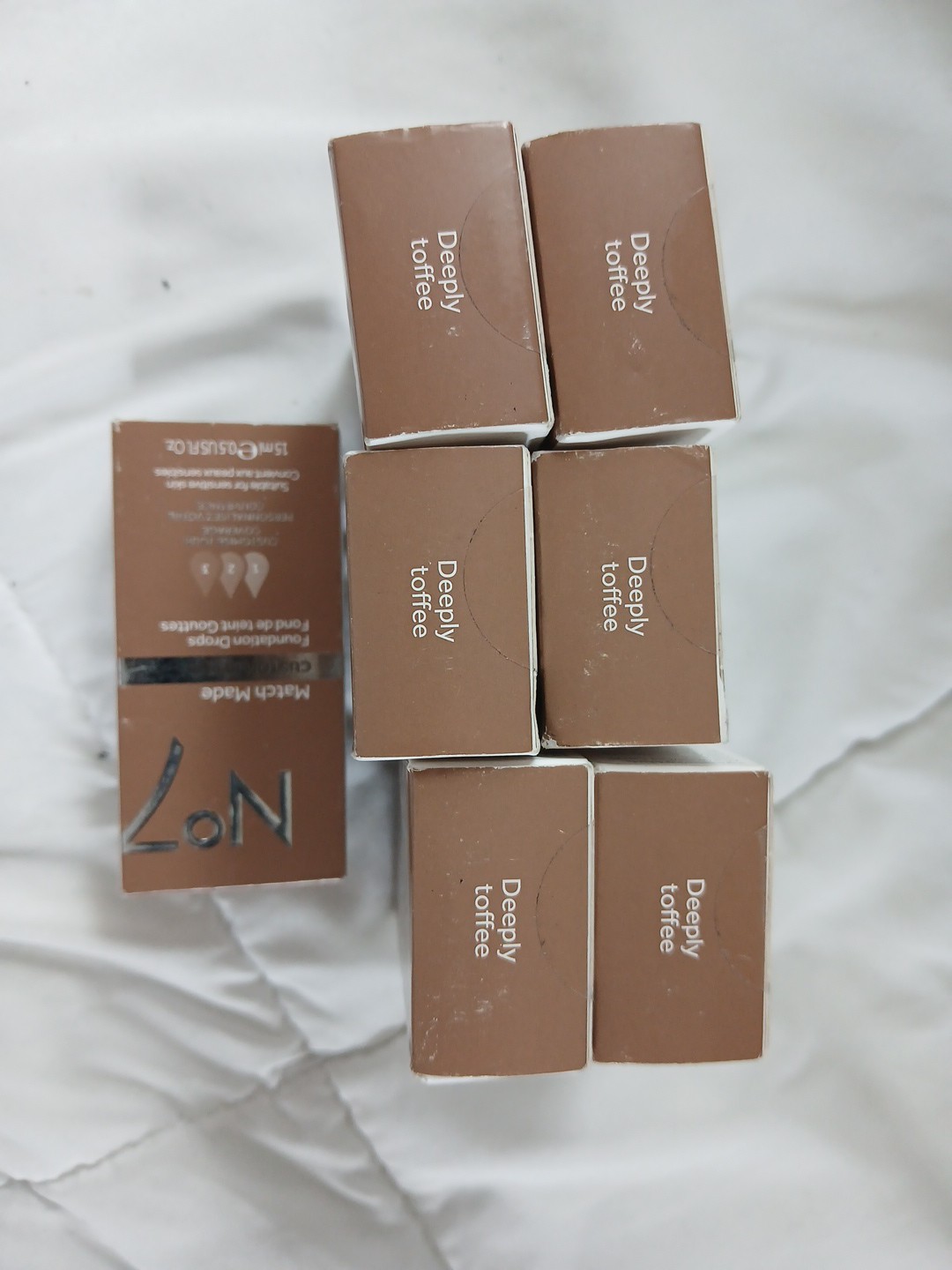 2 Of No7 Match Made Custom Blend Foundation Drops Deeply Toffee 0.5 Fl Oz