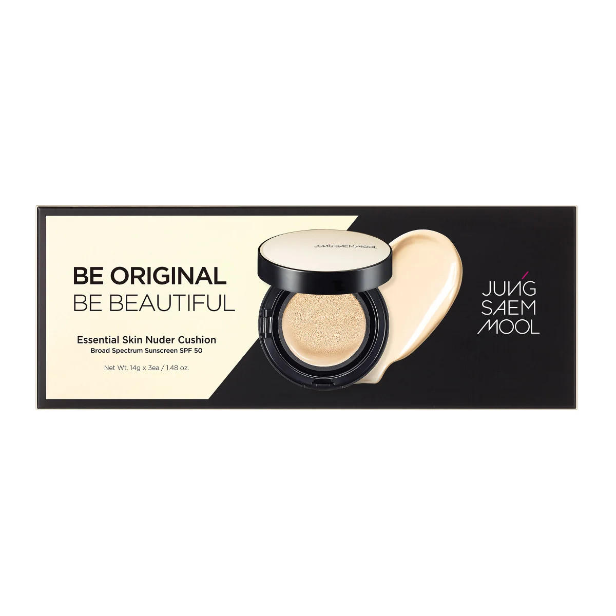 Jung Saem Mool Essential Skin Nuder Cushion Bundle set 14g +(2) Refill FairLight