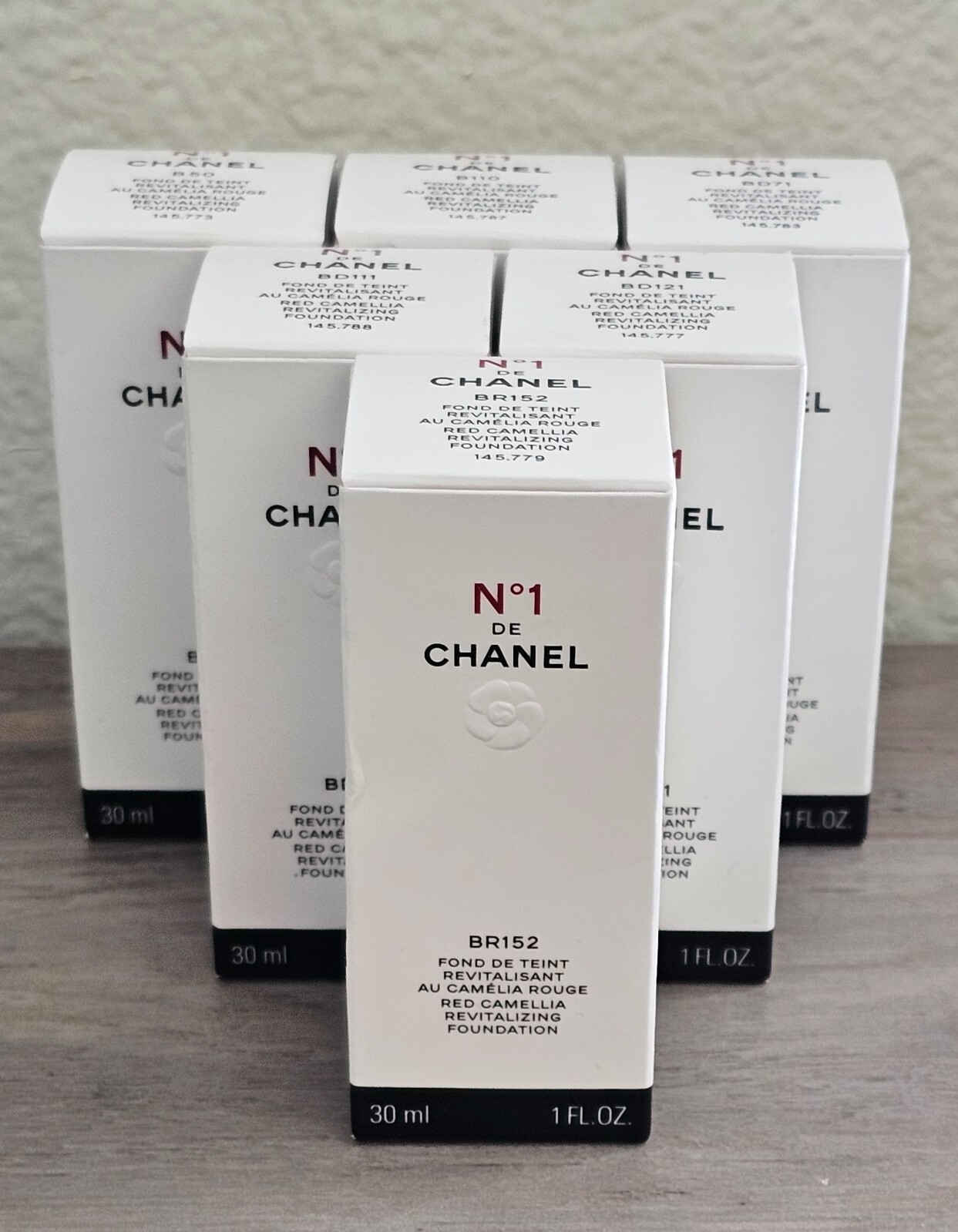 CHANEL No1 De Chanel Red Camellia Revitalizing Foundation 1 Fl PICK A SHADE NIB