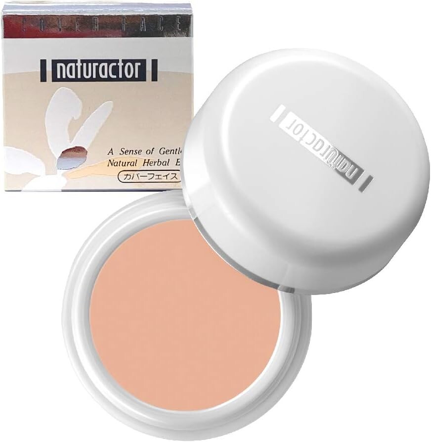 Meiko Cosmetics Naturactor Cover Face concealer foundation 20g made in Japan