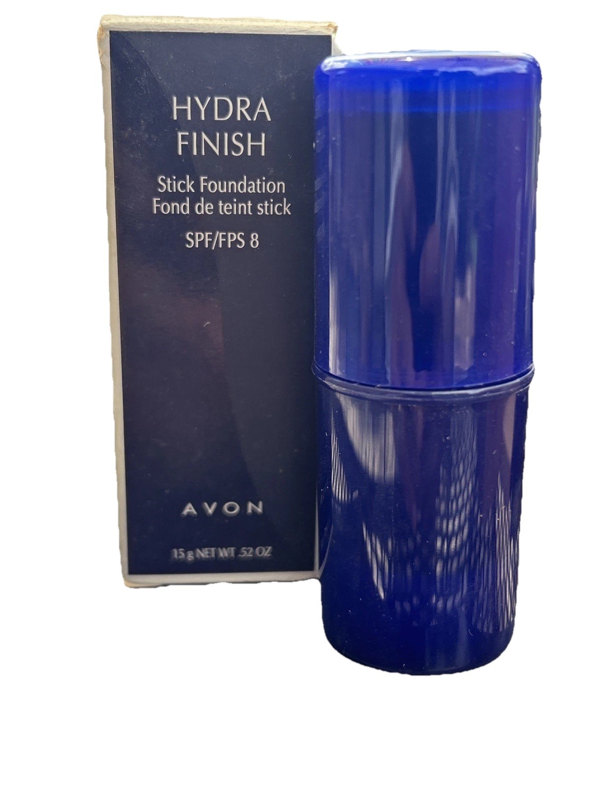 Avon Hydra Finish Stick Foundation SPF 8 .52Oz Warmest Beige W2 NIB NOS