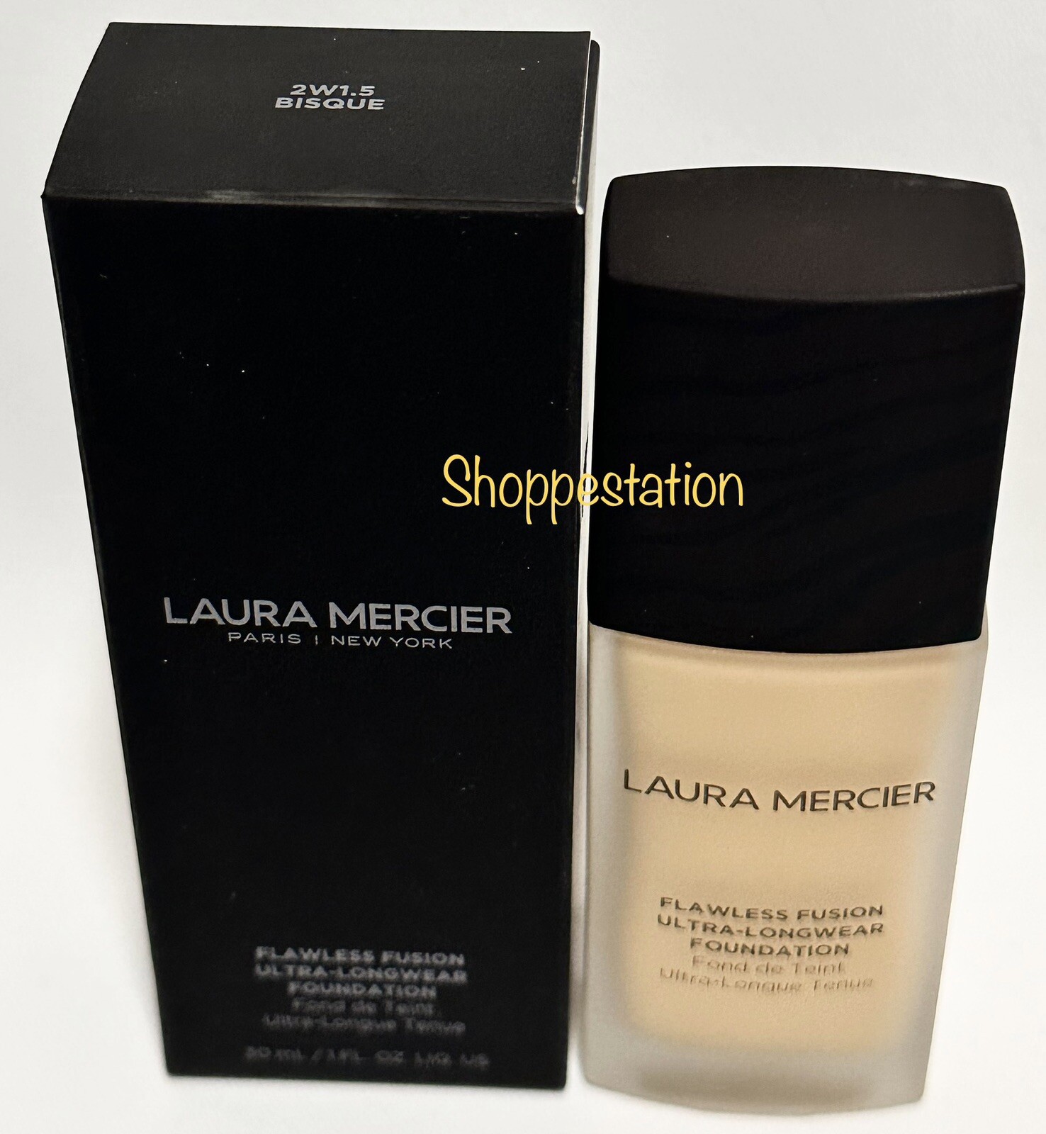 Laura Mercier Flawless Fusion Ultra-Longwear Foundation Shade 2W1.5 BISQUE 30ml
