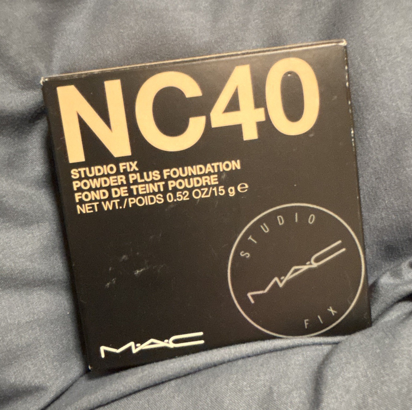 M·A·C Studio Fix Powder Plus Foundation NC40 Matte Full Coverage SPF 15 0.52 oz