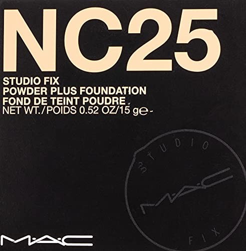 MAC Studio Fix Powder Plus Foundation NC25 0.52 Ounce Matte Long Wear