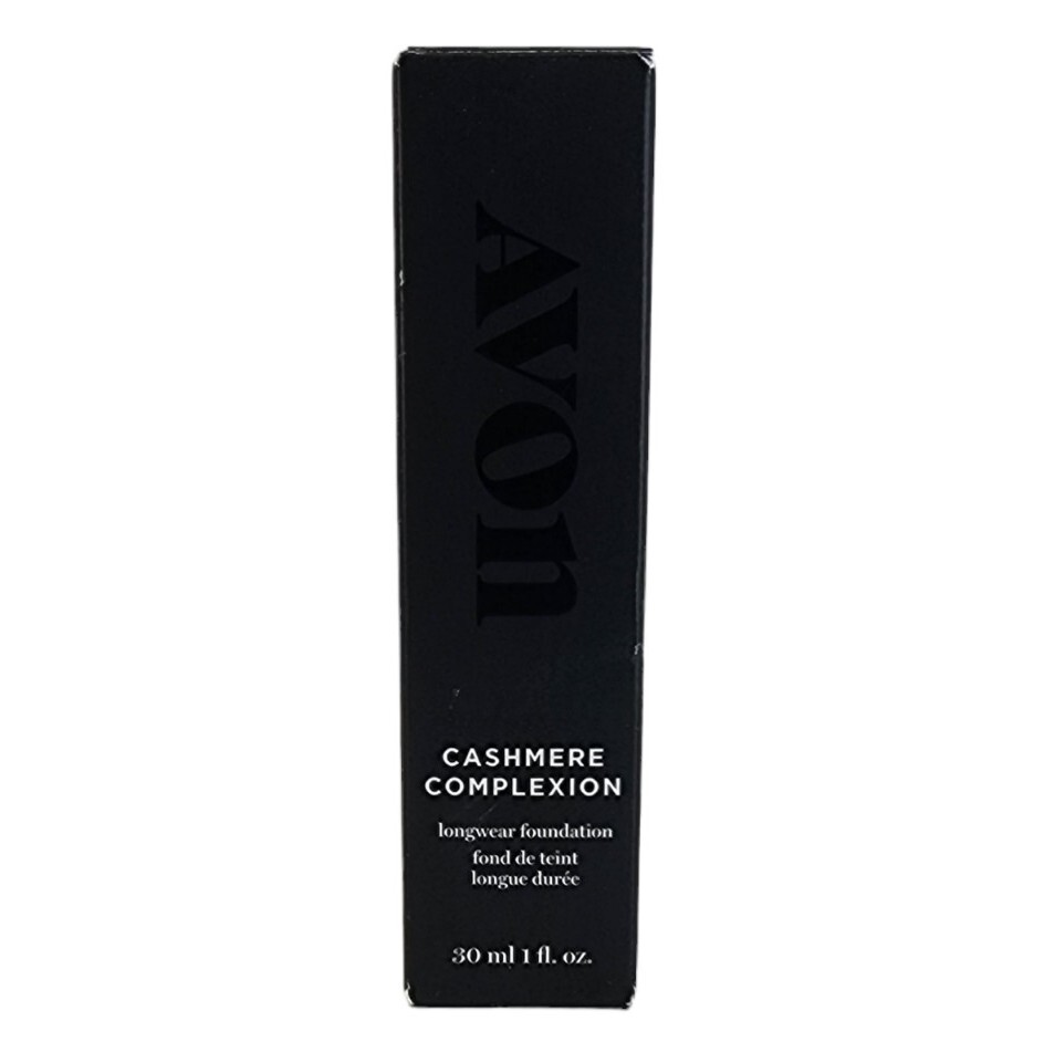 AVON Cashmere Complexion Longwear Foundation Cannoli Antioxidants 1Fl Oz NIB