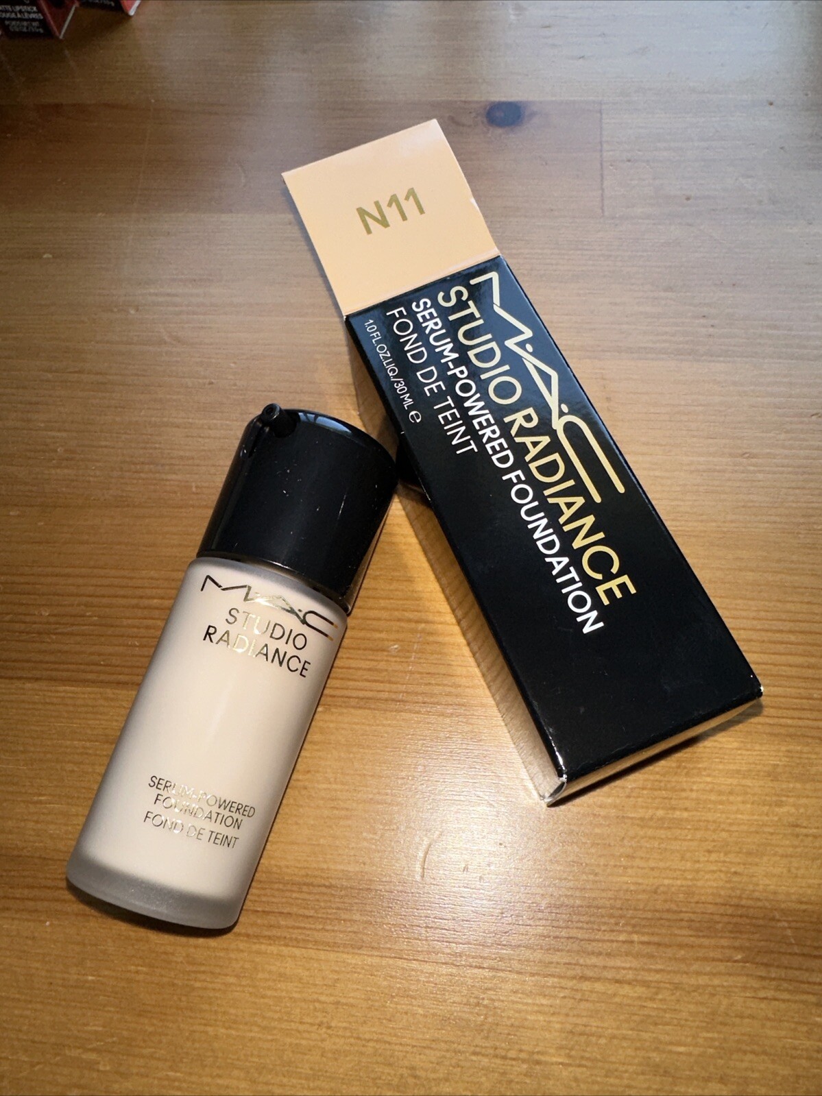 MAC STUDIO RADIANCE Serum-Powered Foundation Shade N11 New In Box 1 fl oz