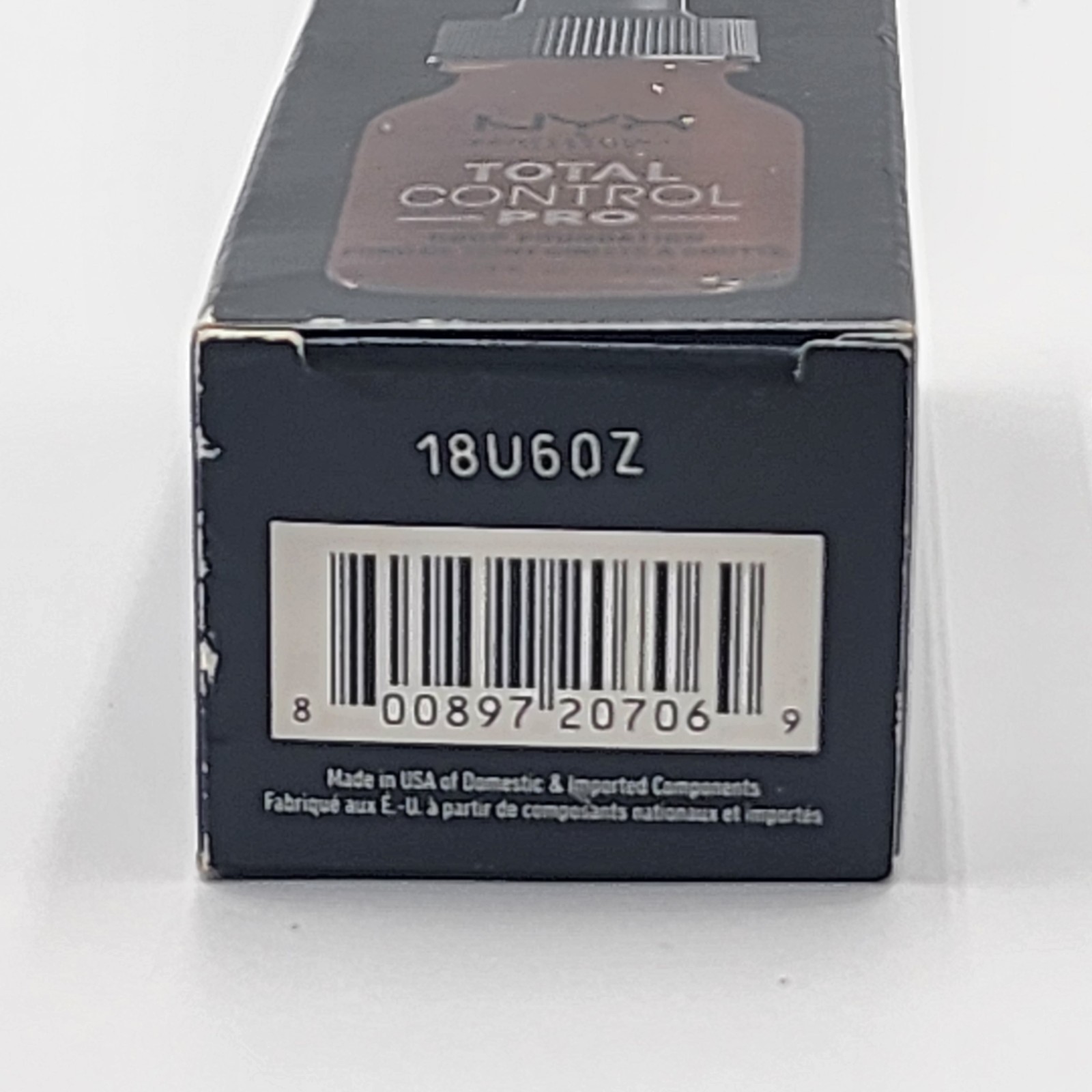 NYX Total Control Pro Drop Foundation Cocoa TCPDF21 Demi Matte Finish New in Box