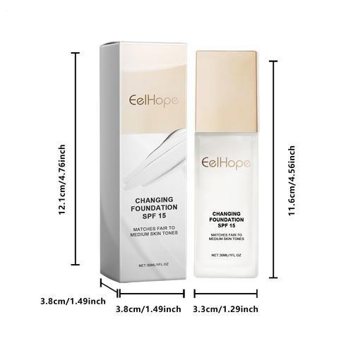 Oil-Free SPF 15 Liquid Foundation, Long-Lasting, Natural Matte Finish, 1 fl oz`